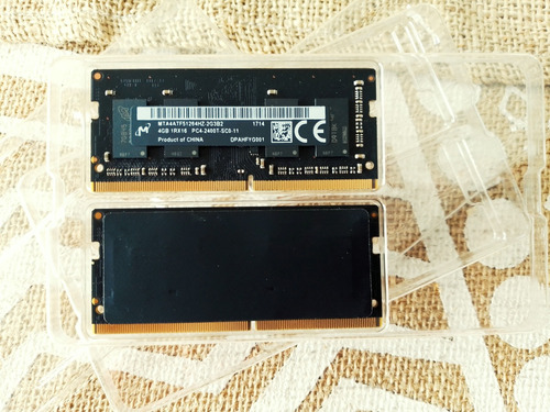 Memoria Ram 8gb Sodimm (2x4gb) Ideal iMac Intel Y Notebooks