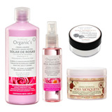 Kit Crema 1l +balsamo +aceite +crema Rosa Mosqueta Florigan®