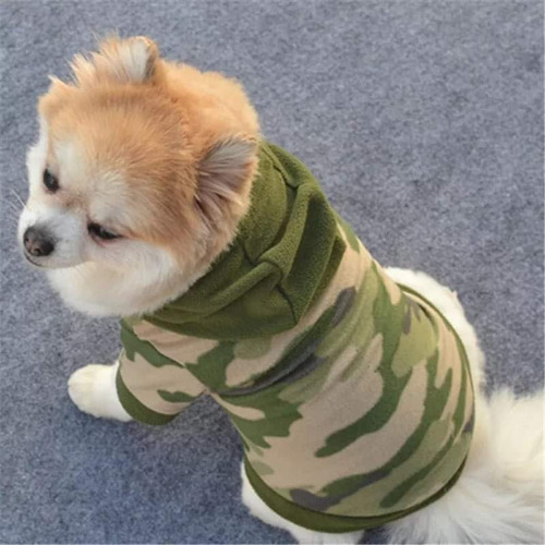 Ropa En Diseño Police Y Camuflado Para Mascotas Pequeñas