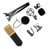 Microfono Condensador Profesional De Alta Calidad Podcast