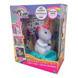 Unicornio Lampara Decora Con Gemas Y Stickers Juguete Regalo