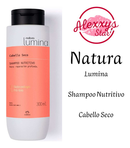  Shampoo Nutritivo Cabello Seco Lumina Natura | Alexxys Star