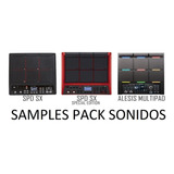 Samples Pack Sonido Spd-sx/spd-s/alesis/yamaha