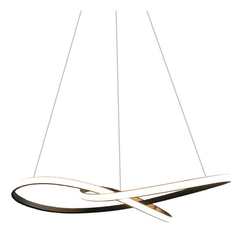 Lámpara Colgante Led Moebius Diseño Moderno Minimalista