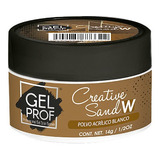 Gel Prof - Polvo Acrilico Uñas Blanco 14gr