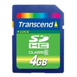 Tarjeta De Memoria Sd 4 Gb Transcend Excelente Estado Envíos