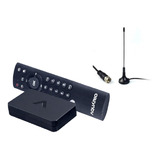 Kit Conversor Digital Tv Hd Hdtv + Antena Interna Digital 