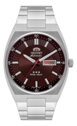 Relógio Orient Masculino Automático Prata 469ss087f N1sx