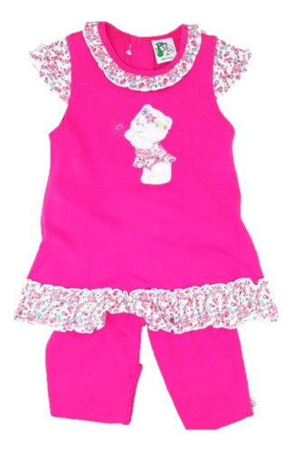 Conjunto Ropa Para Bebe Niña Fsbaby 2 Pza Tipo Carters 11287