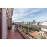 Departamento 3 Ambientes. Balcon Con Vista Al Parque. Recoleta