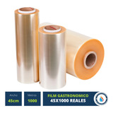 1 Rollo Film Gastronomico 45x1000 Cocina Pvc Alimento Reales