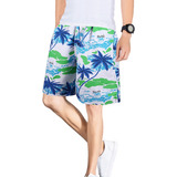 Traje De Baño De Pantalones Cortos Playa Casual Para Hombre