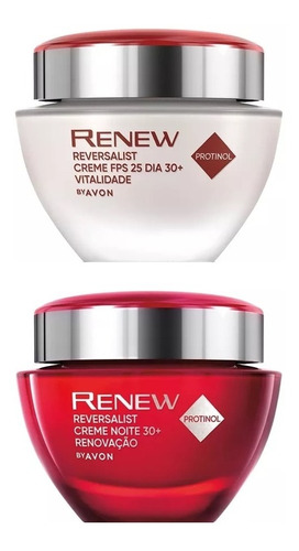 Kit Renew Reversalist Creme Facial Dia + Noite 30 A 45 Anos