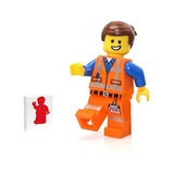 Minifigura De The Lego Movie 2: Emmet En Uniforme Desgastado