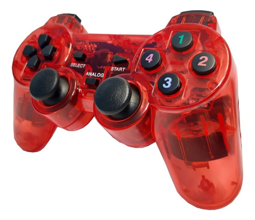 Control Alambrico Compatible Pc Usb Dualshock Game Joypad