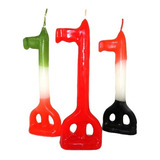 Velas De Forma Llave, 5 Unidades