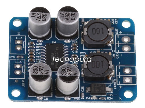 Módulo Amplificador Digital Tpa3118 Audio Monofónico 60w