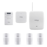 Kit Completo Central Alarme Intelbras Amt 8000 Com Abertura