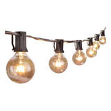  Guirnalda De Luces 25+2 Focos Exterior Vintage Impermeable