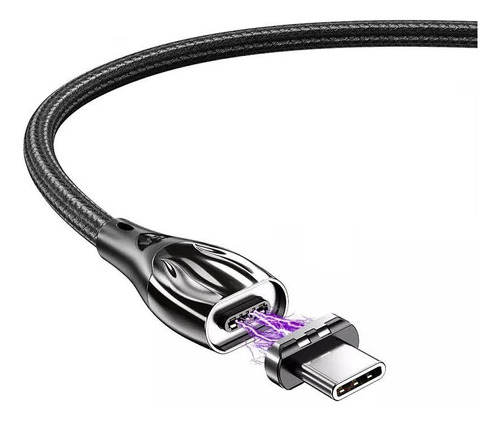 Cable Magnetico Usb Tipo C Carga Rapida Datos 5a / 40w /1.5m