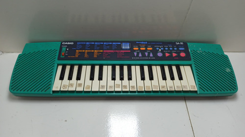 Teclado Musical Casio Sa-35 P/ Retirada De Peças