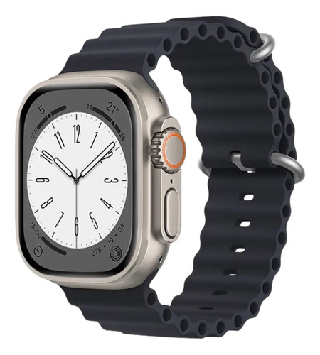 Correa Para Apple Watch Ultra Modelo Ocean De Silicon