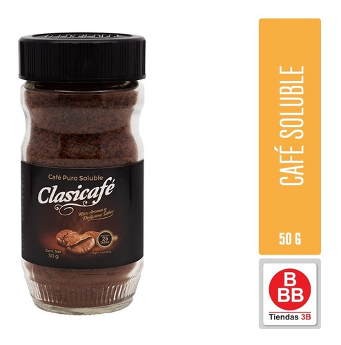 Cafe Soluble Clasicafe 50grs