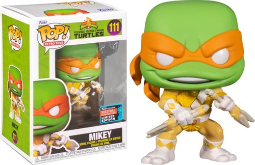 Funko Pop Teenage Mutant Ninja Turtle Mikey 111 Ny Comic Con