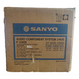 Torre Sanyo Componente De Sonido  Vintage Para Hogar P240 S