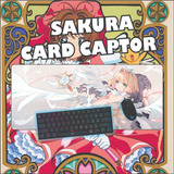 Mousepad Gamer Personalizado Neopreno Textil De Sakura Card