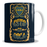 Taza De Cerámica Boca Fileteado, Ésto Es Boca - Con Caja