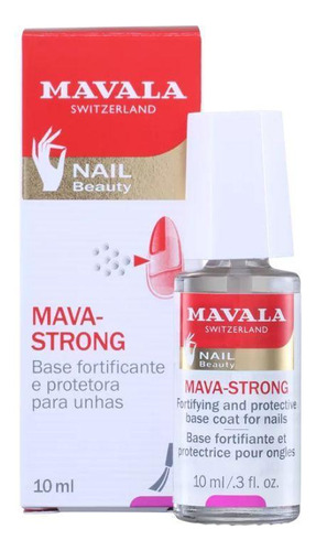 Mavala Mava-strong 10 Ml - Base Fortalecedora Para Unhas '