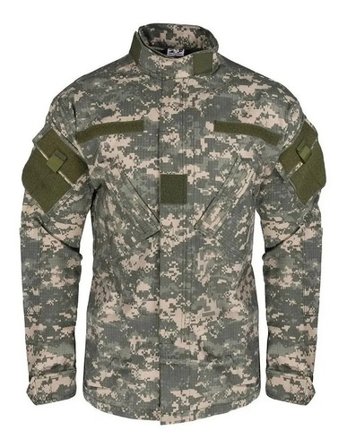 Chaquetilla Táctico Corte Acu Camuflado Digital Acu