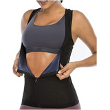 Faja Reductora Sweat Shaper Musculosa Con Cierre Para Dama