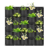 16 Bolsas Panel Muro Verde 1m2 Cultivo Colgante Muro Verde 