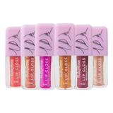 Lip Gloss Brilloso Glitter Vitamina E Hidratante  Ruby Rose