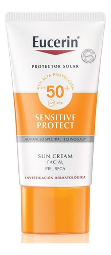 Eucerin Protector Solar Facial Sensitive Protect Fps50 50ml