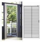 Puertas Mosquitera - Corte Personalizado A Medida, Gris, Ple