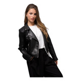 Campera Importada De Eco Cuero De Mujer - Elegantes