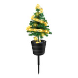 Lámpara Solar Para Árbol De Navidad, Decoración Navideña Al