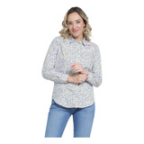 Blusa Vaquera Mujer Wrangler Slim Fit Manga Larga 402