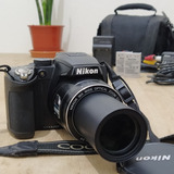 Nikon Coolpix P500 ¡impecable! Con Accesorios