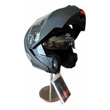 Casco Bell Abatible Negro Mate