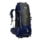 Mochila Mochilero Gadnic Camping Treking Bolsillos Bolso Color Azul