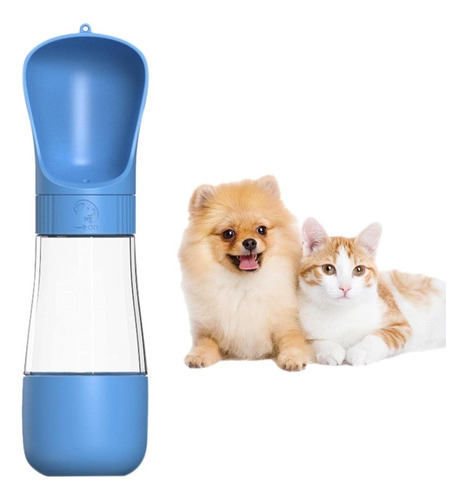 Garrafa Água Portátil Bebedouro/comedouro Pet Cães E Gato 