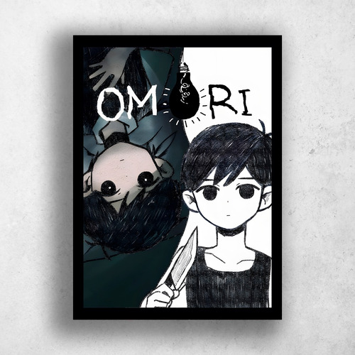 Quadros Decorativos Game Omori A3