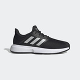 Tênis adidas Gamecourt Color Core Black/matte Silver/cloud White - Adulto 45 Br