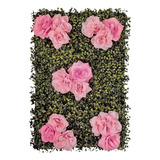 Jardin Vertical Flores Panel Rosas Deco Vidrieras X U) 