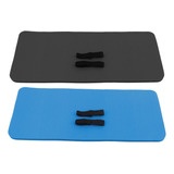 Rodillera Para Yoga, Cojín Para Fitness, Azul Y Negro