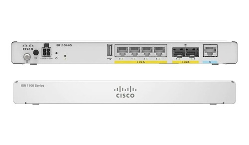 Roteador Cisco Systems Isr1100-6g 4 Portas Ge Lan/wan 